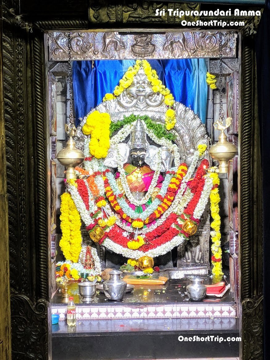 Muguru Tripurasundari Devi Thibbadevi idol Karnataka
