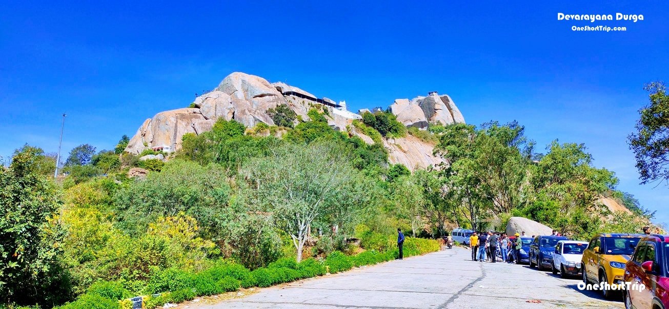 Hilltop scenery at Devarayanadurga Tumakuru