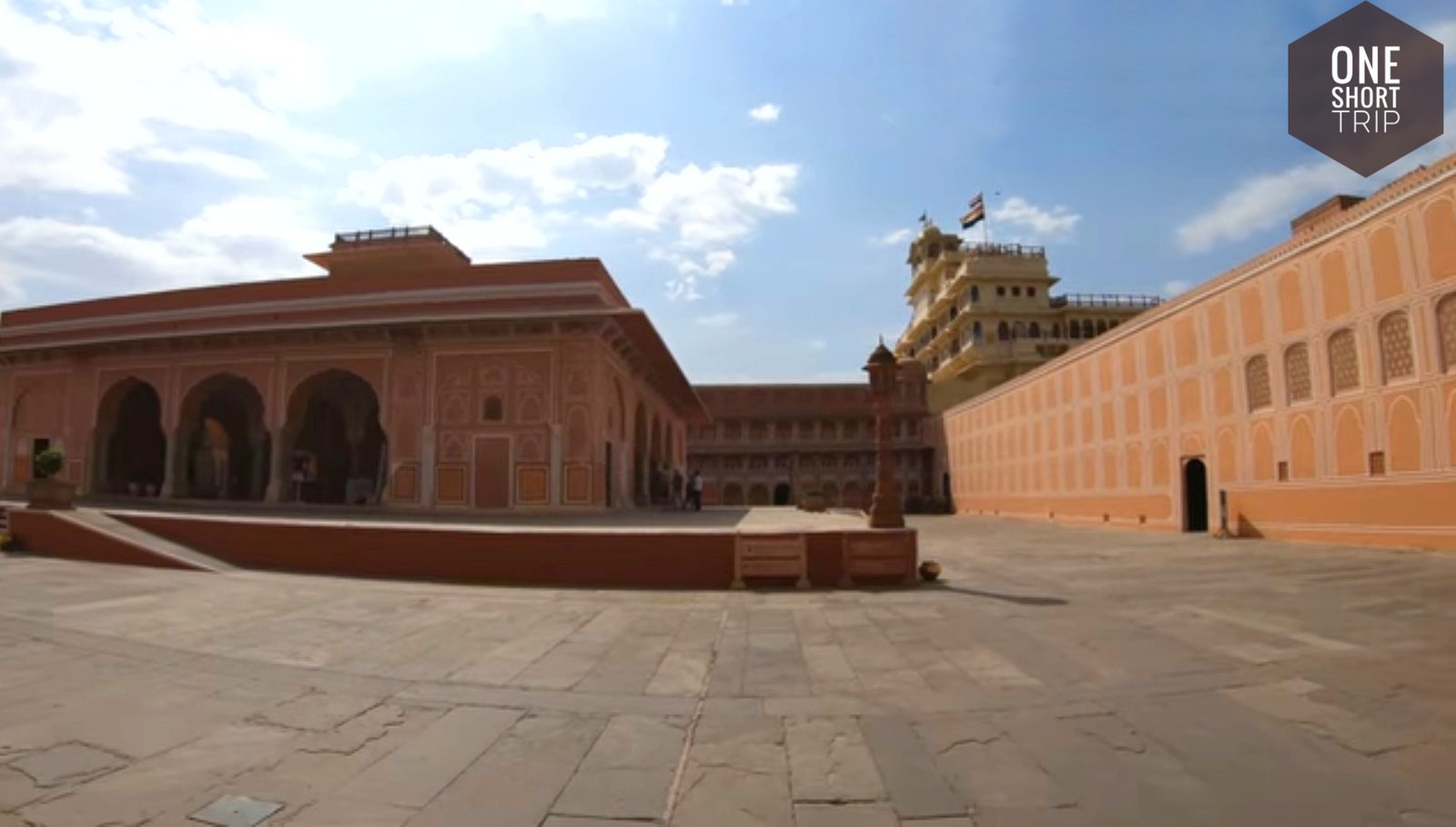 Decorative gateway City Palace Jaipur