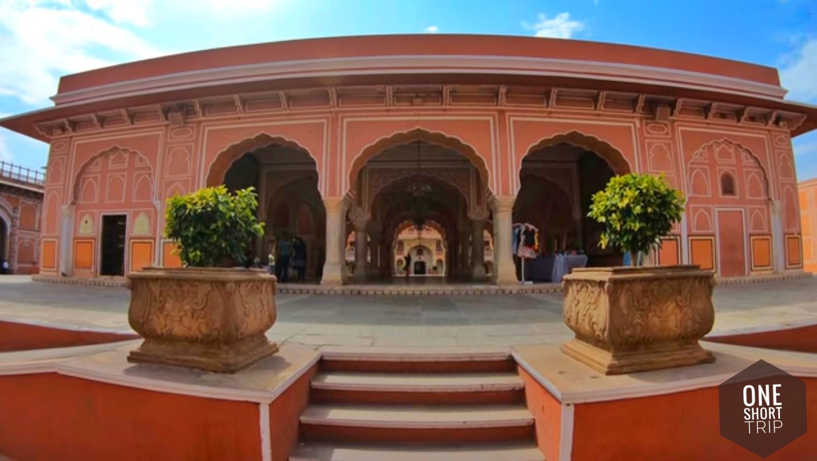 City Palace Jaipur architecture and palace buildings