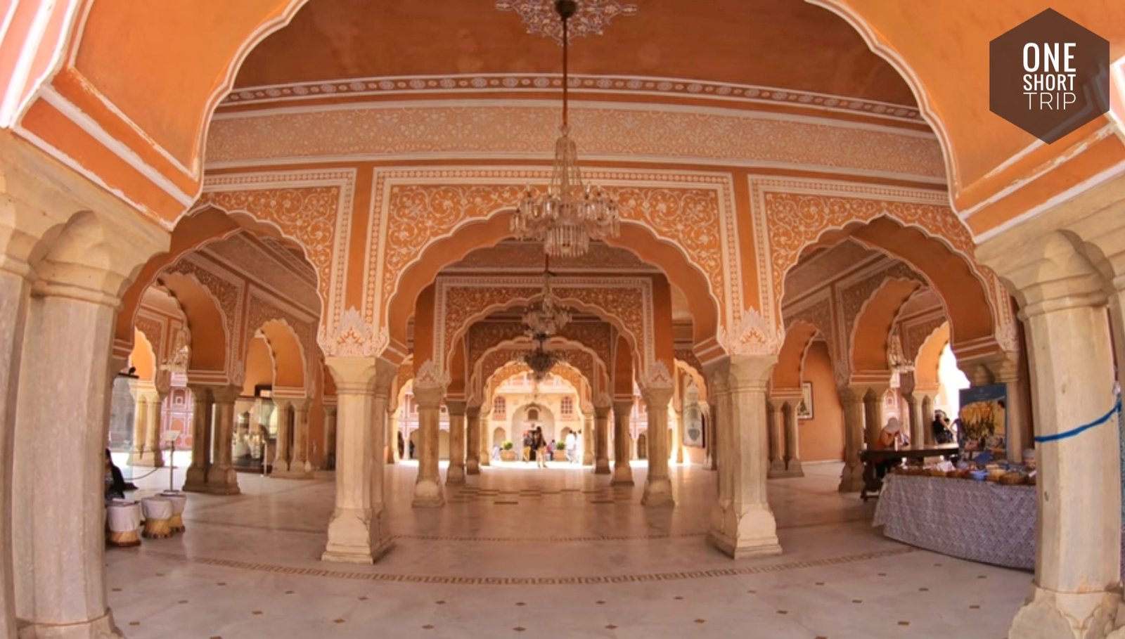 City Palace Jaipur palace courtyard