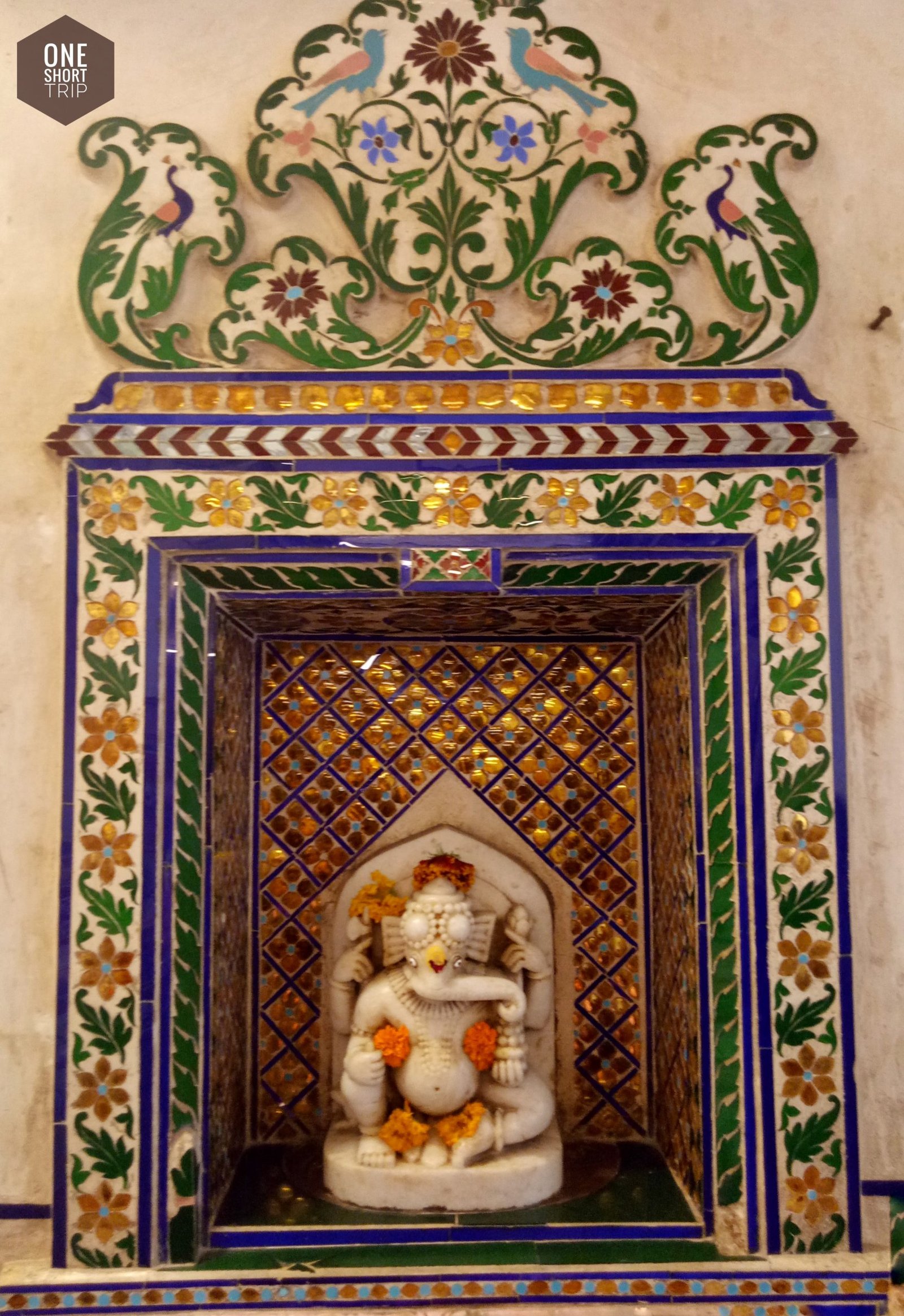 Kanch Ki Burj glass and mirror work City Palace Udaipur Kanch Ki Burj glass and mirror work City Palace Udaipur