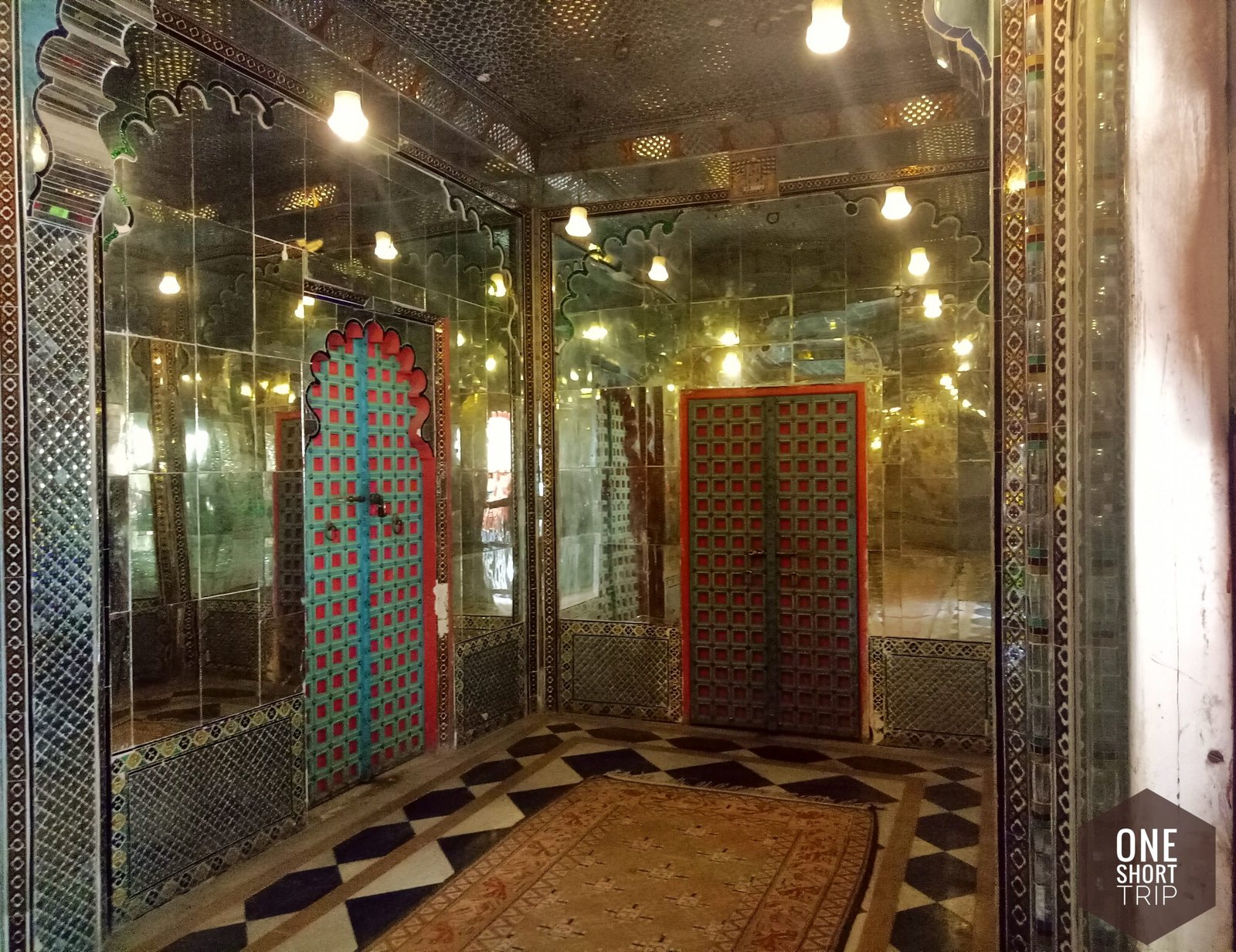 City Palace Udaipur historic courtyard City Palace Udaipur historic courtyard