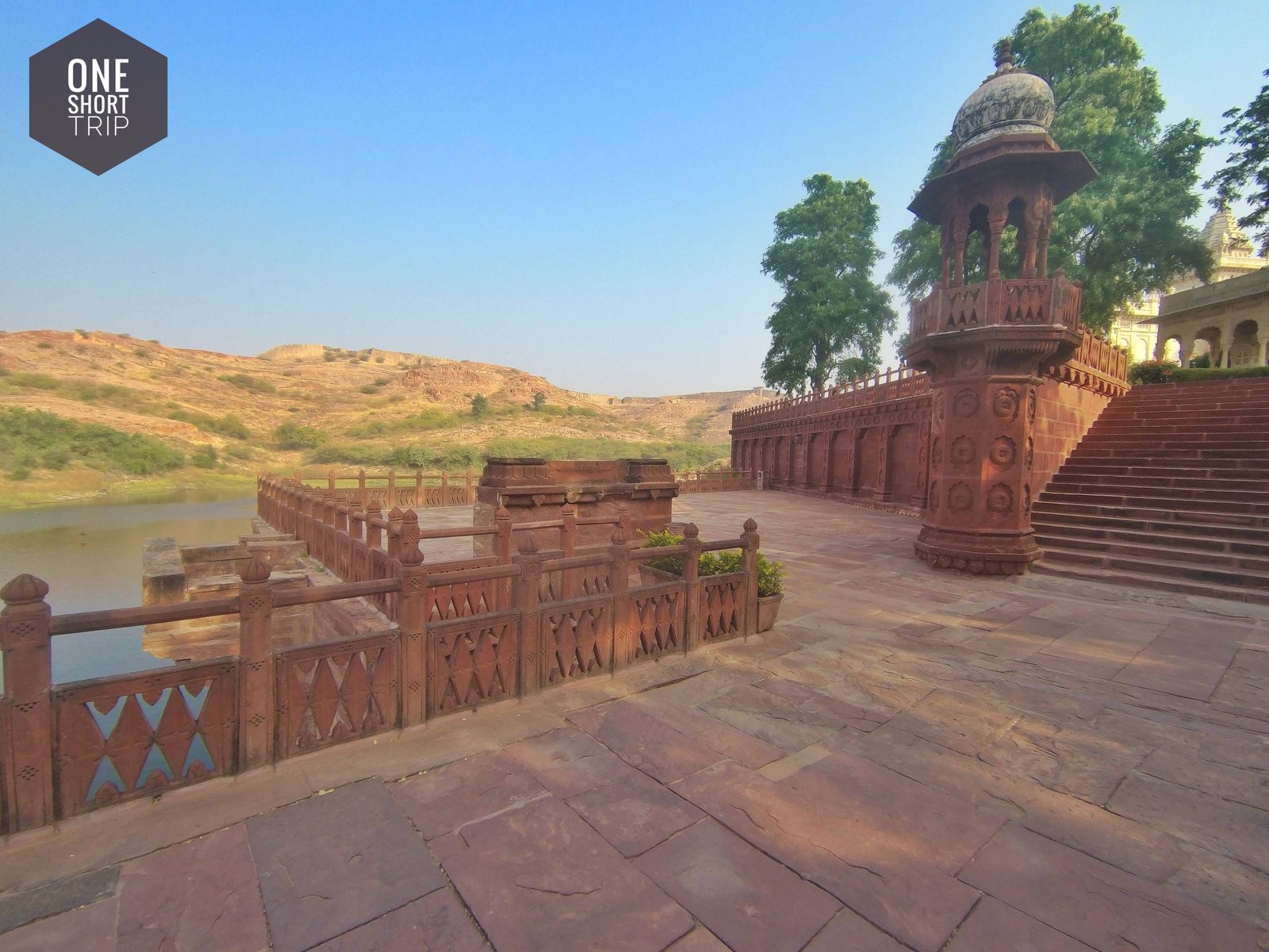 Jaswant Thada Jodhpur white marble memorial