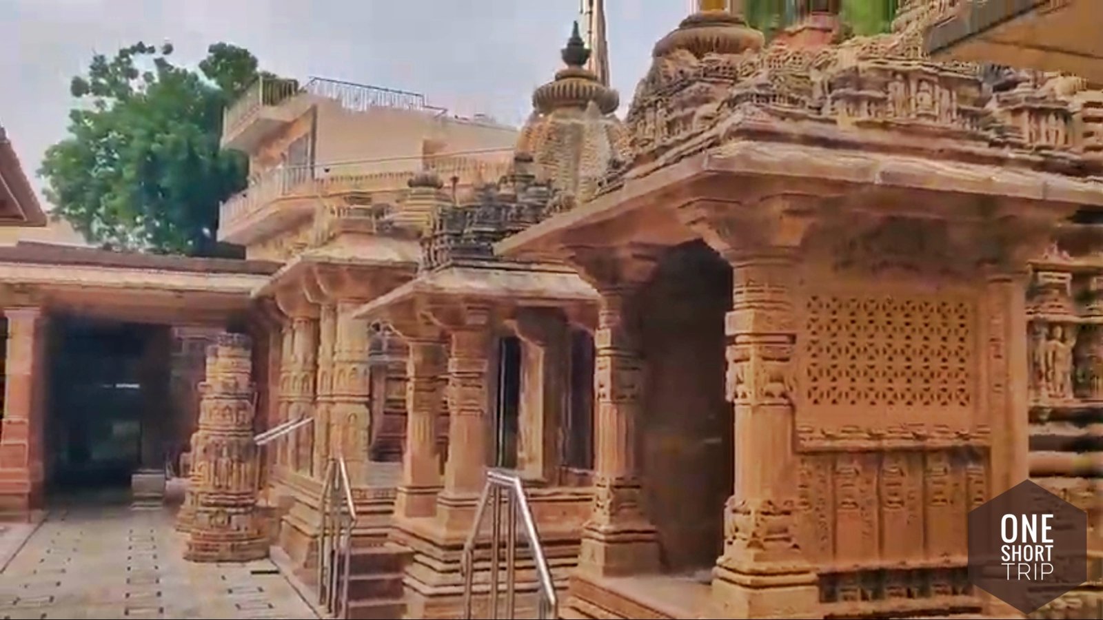 Ornate torana and gateway at Mahavir Jain Temple Osian