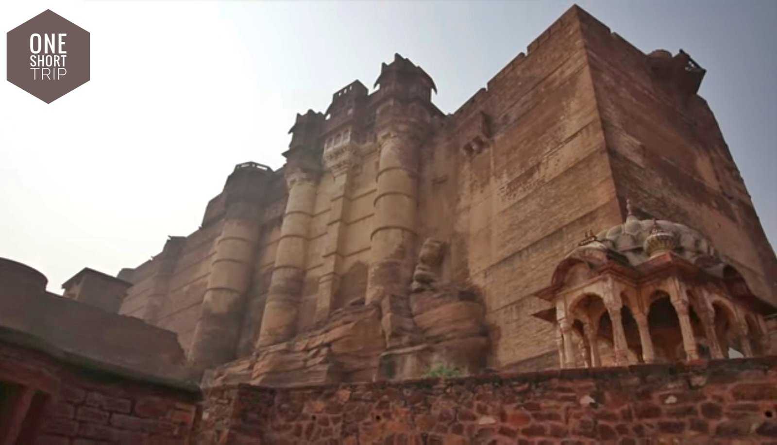 Mehrangarh Fort Jodhpur panoramic view
