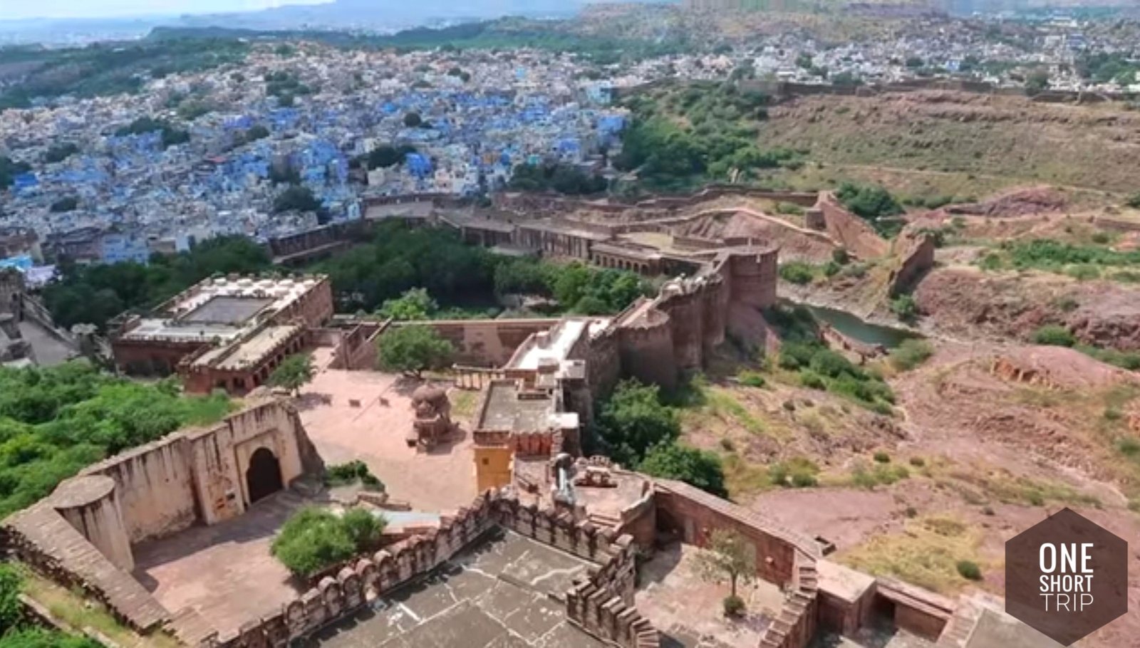 Mehrangarh Fort Jodhpur stone architecture