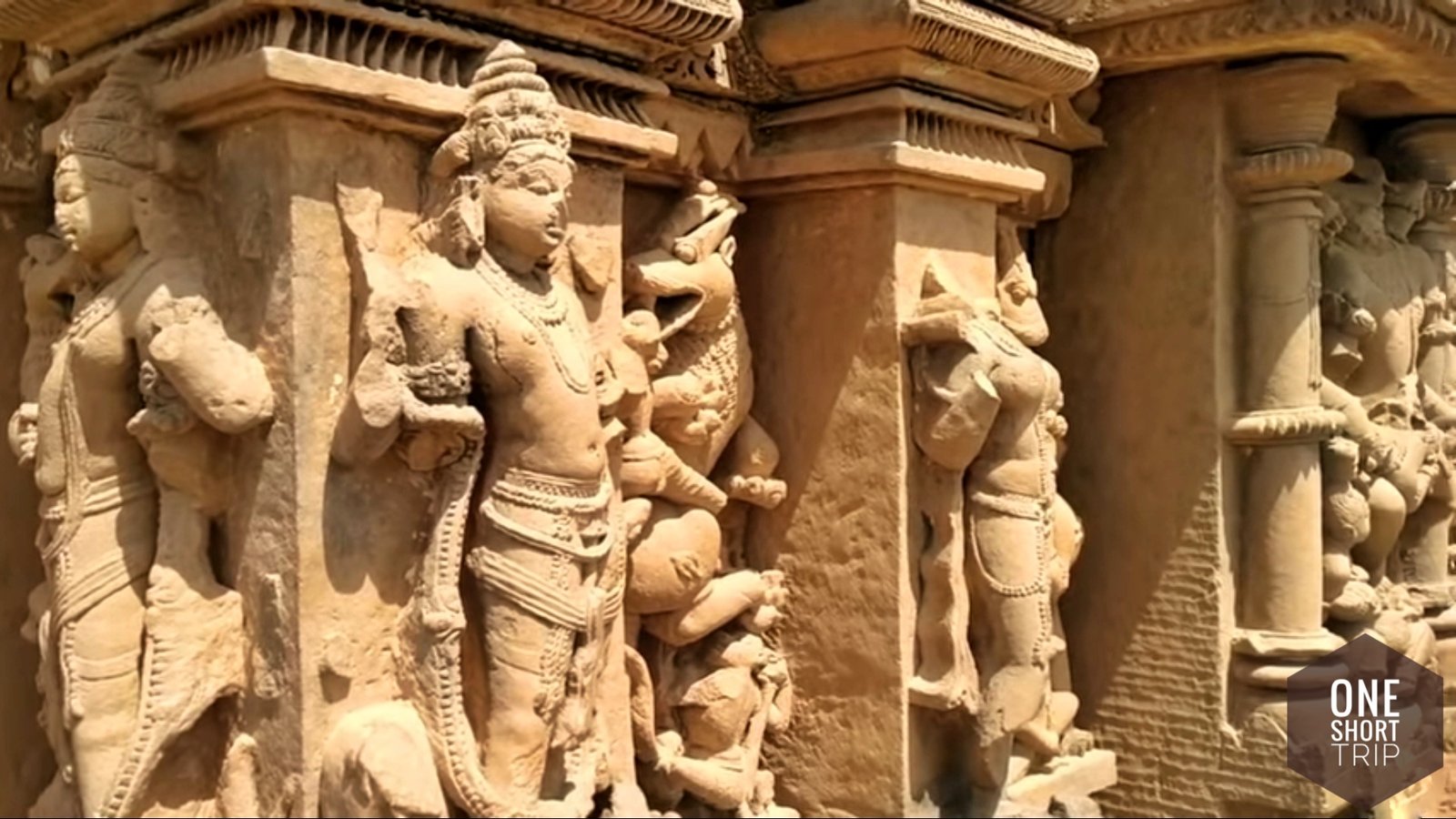 Ancient stone carvings at Sachchiyay Mata Temple Osian