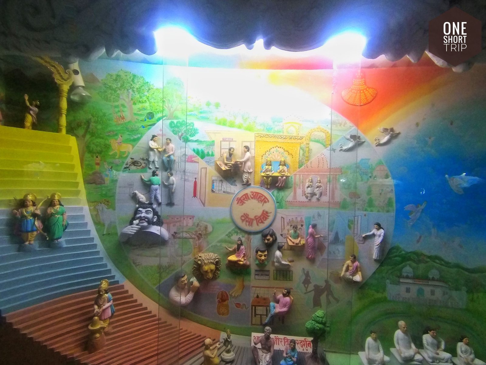 Spiritual architecture at Shantivan Abu Road