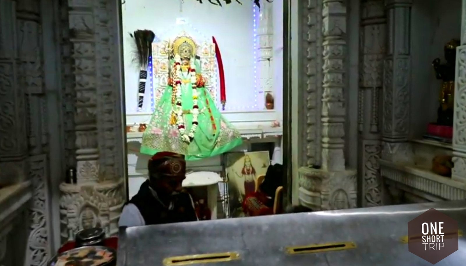 Karni Mata Temple Deshnok entrance Rajasthan