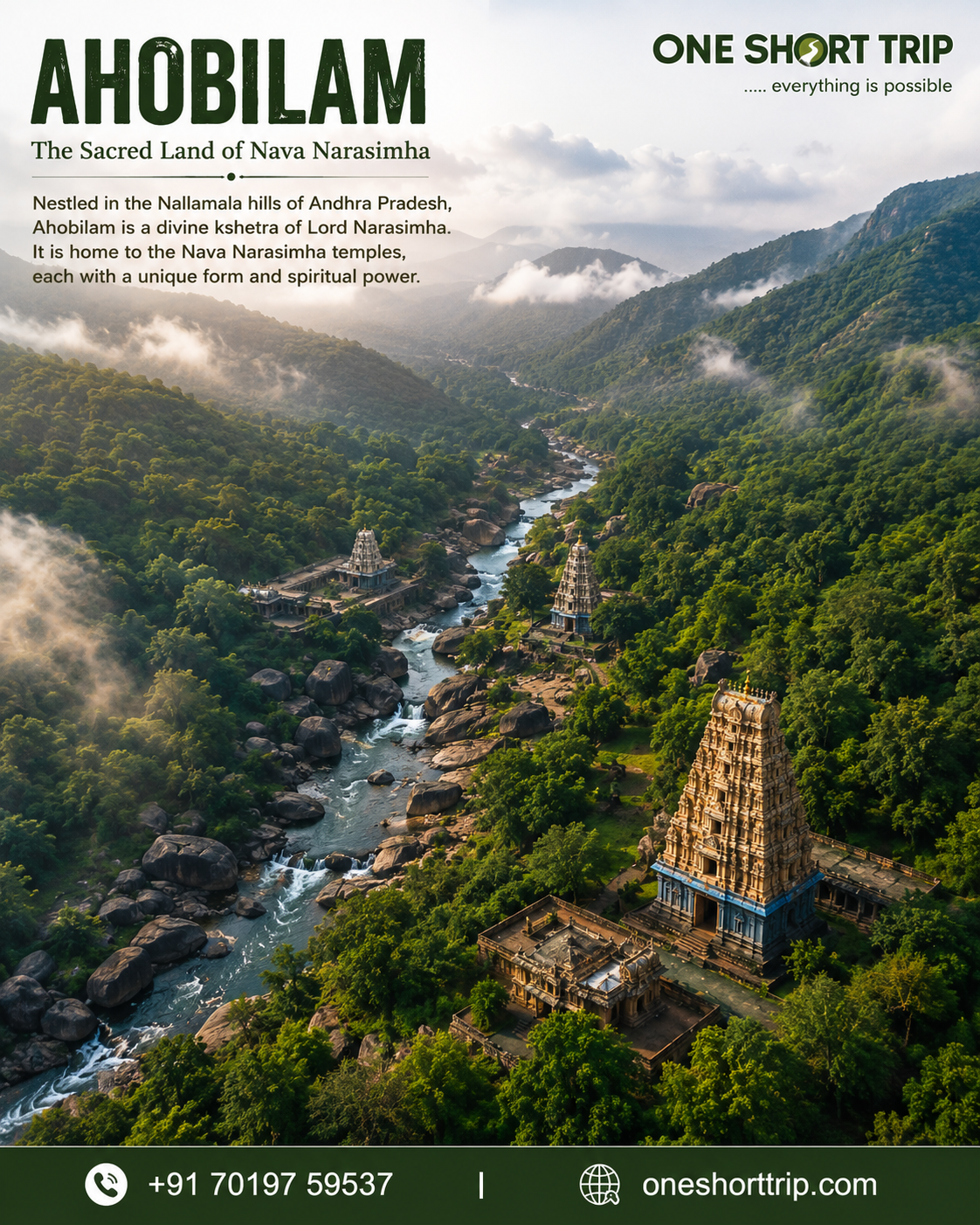 Ahobilam Tour Package from Bangalore - 2 Days 3 Nights