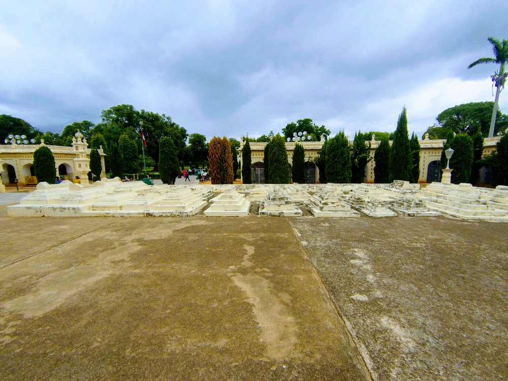 Historic tomb monument at Gumbaz-e-Shahi Srirangapatna