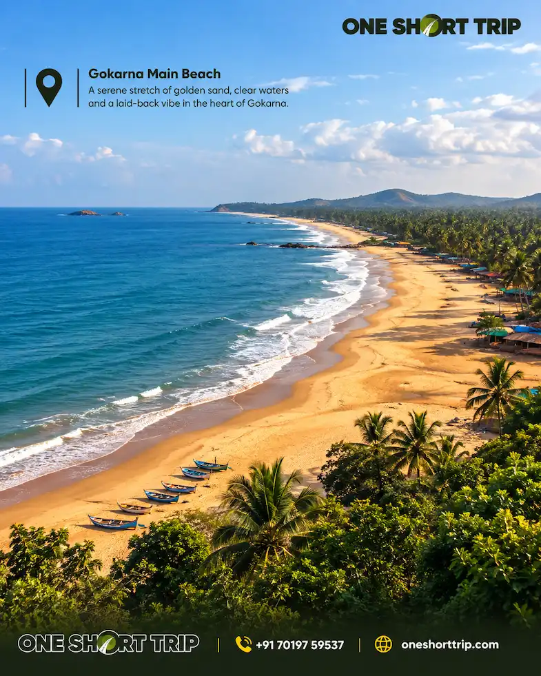 Gokarna Main Beach near the temple town