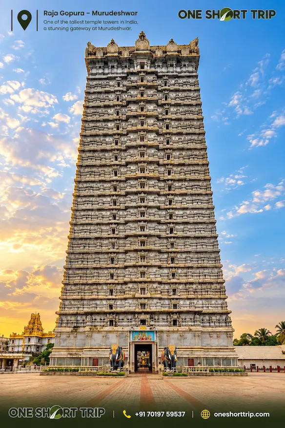 Raja Gopura at Murudeshwar Temple