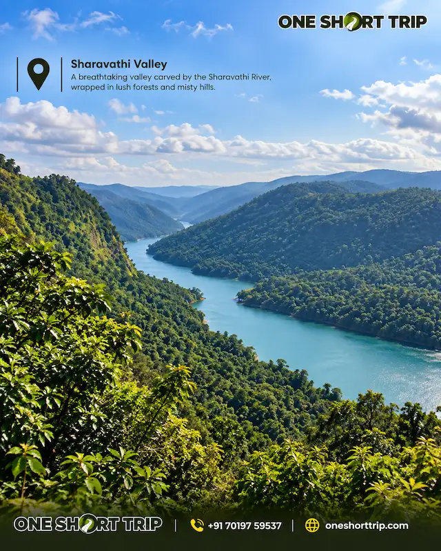 Sharavathi Valley landscape near Jog Falls
