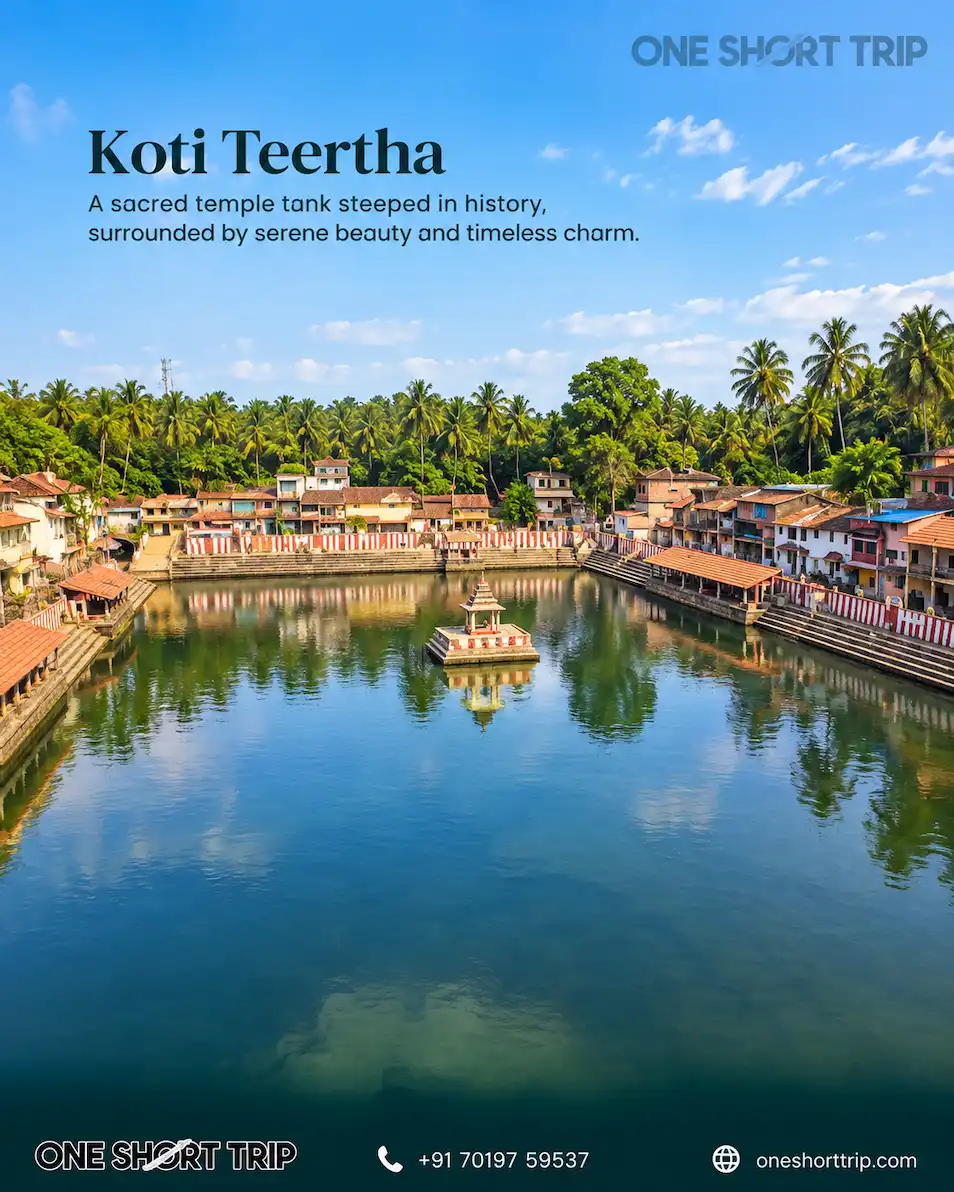 Koti Teertha temple tank in Gokarna