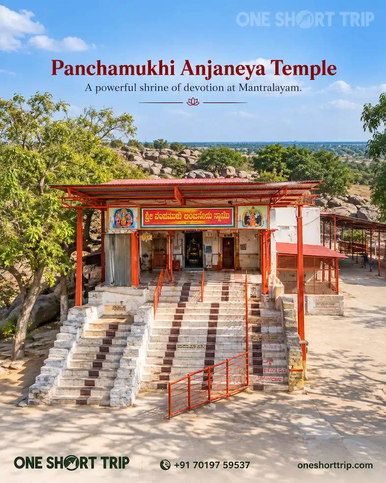 Panchamukhi Anjaneya Temple near Mantralayam