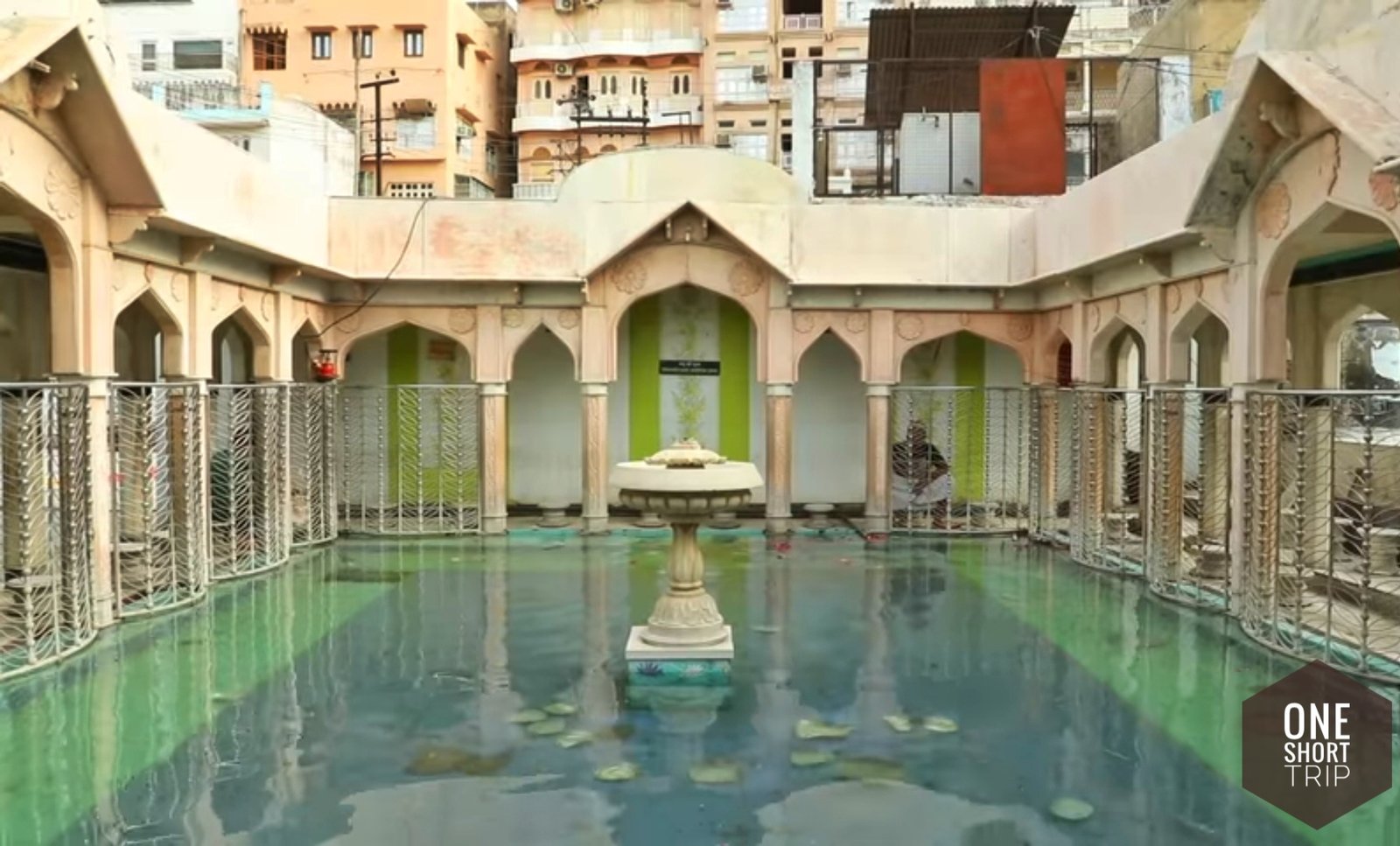 Architectural view of the Ajmer Sharif shrine complex