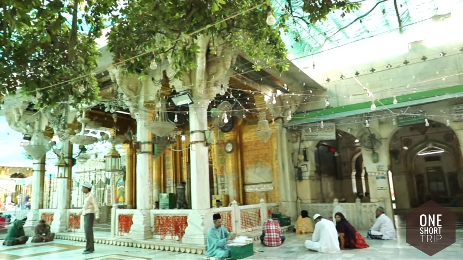 Architectural details of the Ajmer Sharif shrine