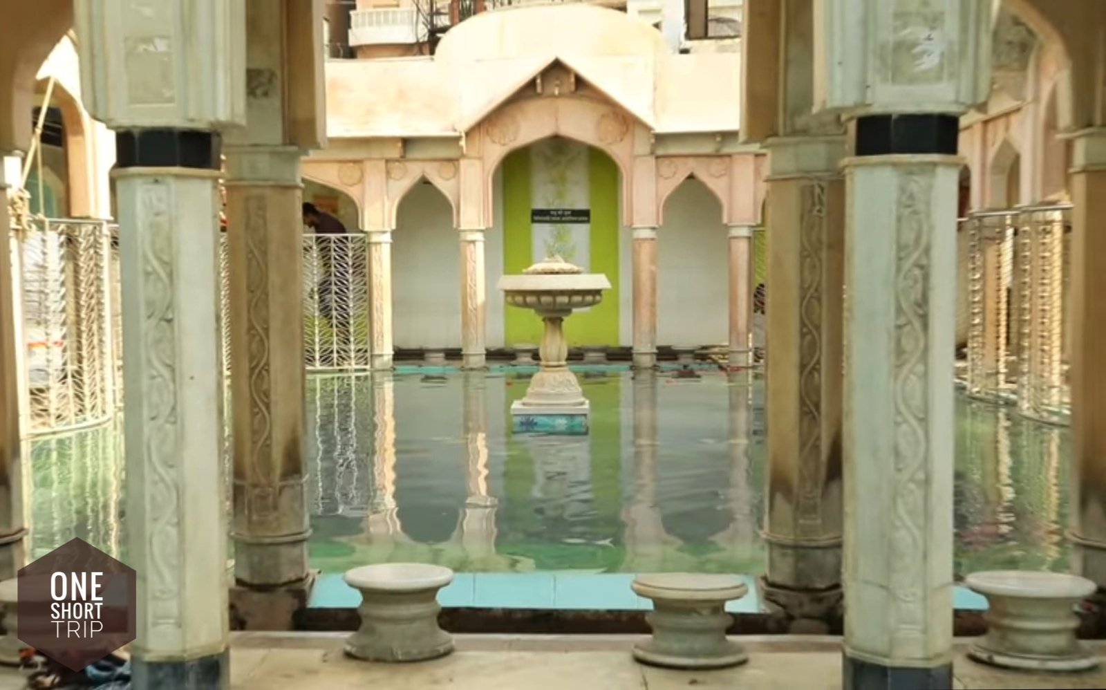 Devotional area inside Ajmer Sharif Dargah