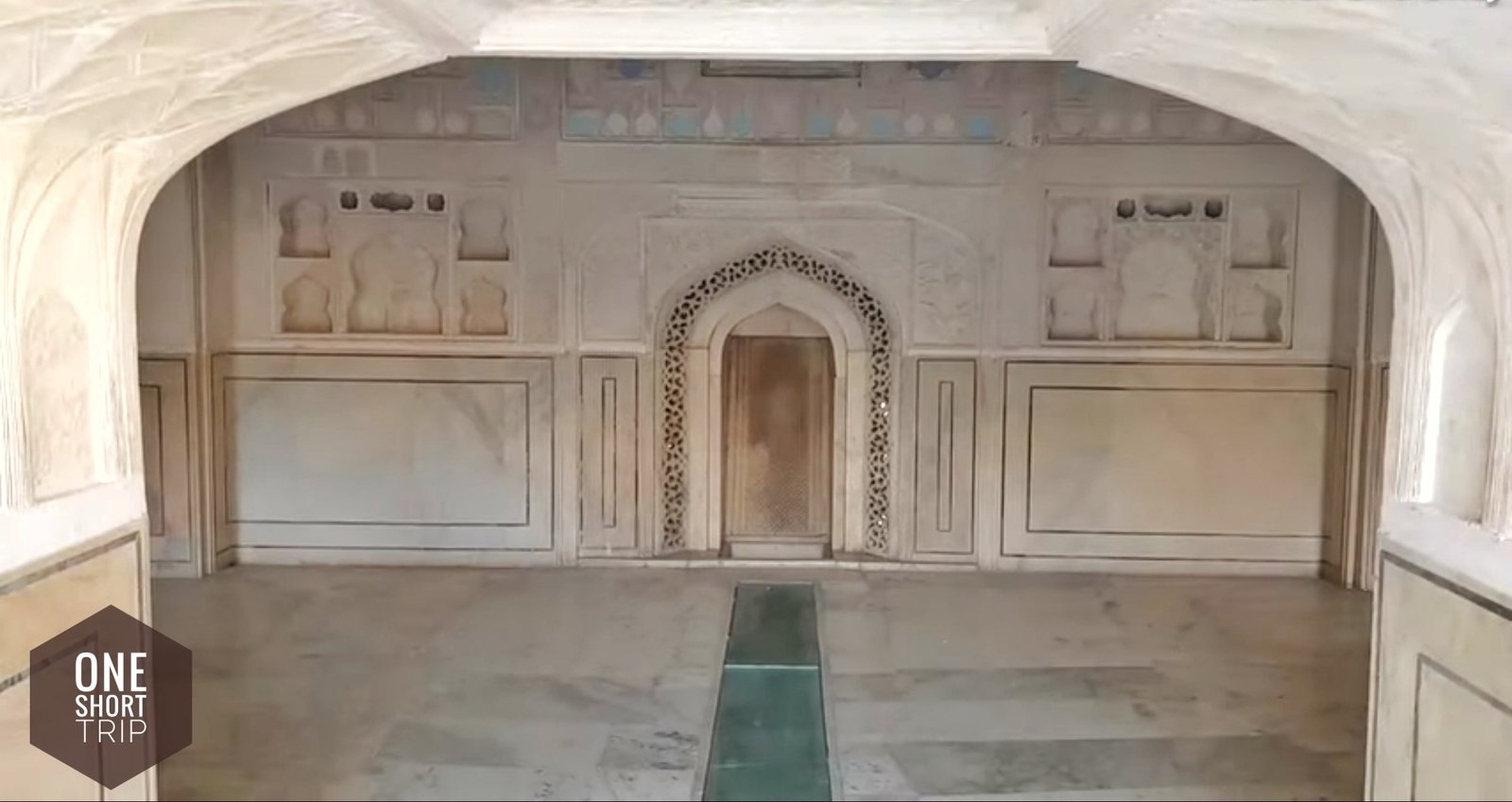 Grand gateway and palace architecture at Amer Fort Jaipur