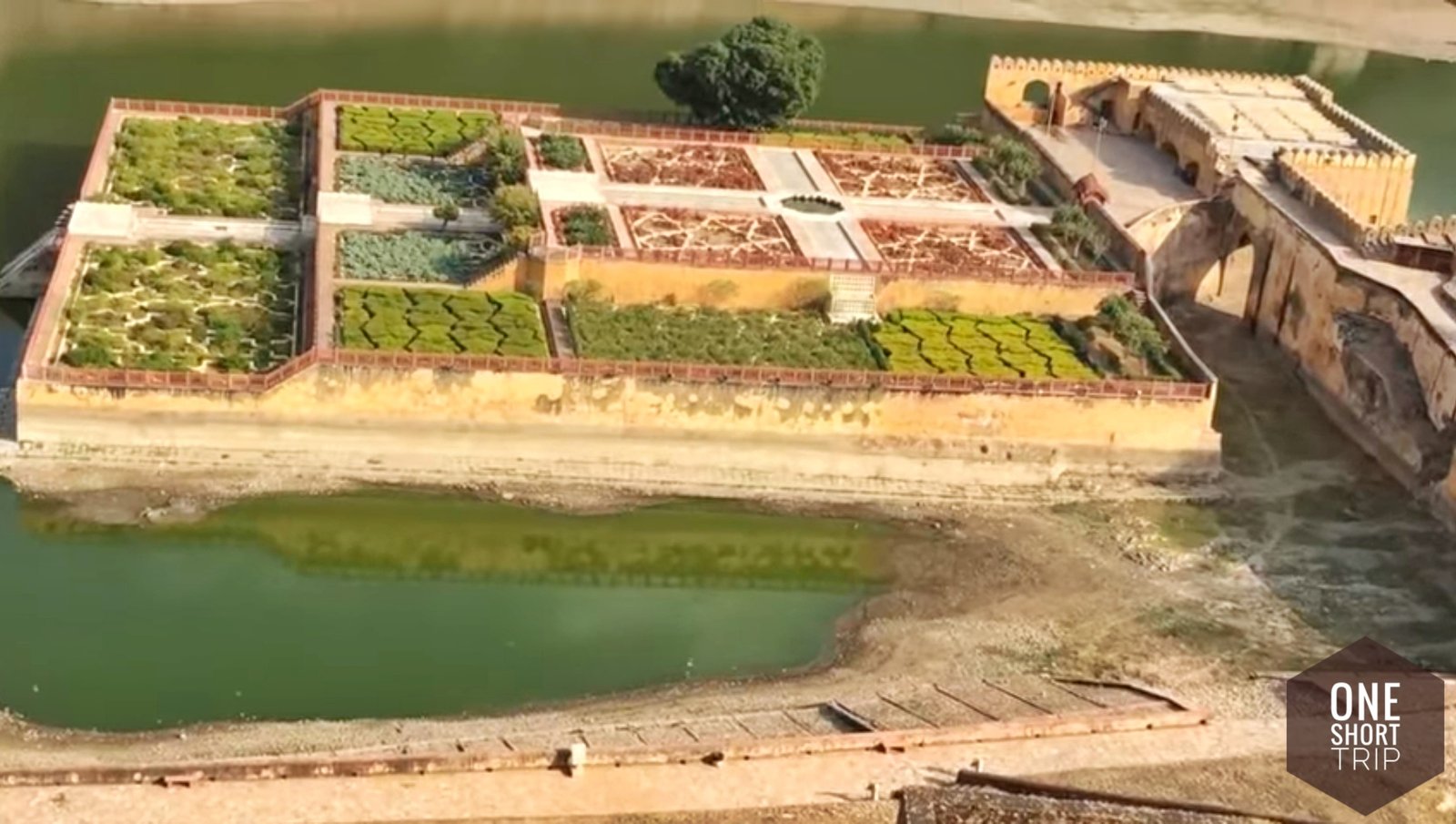 Royal structures and hill fort architecture at Amer Jaipur