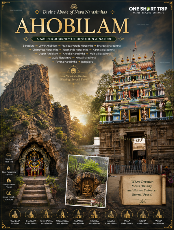 Ahobilam Nava Narasimha Tour Package - 2 Days