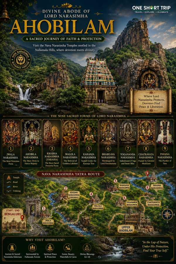 Ahobilam Nava Narasimha Tour Package - 3 Days