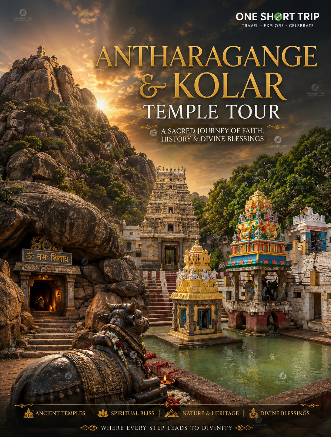 Itineraries 2 Antharagange & Kolar Temple Tour