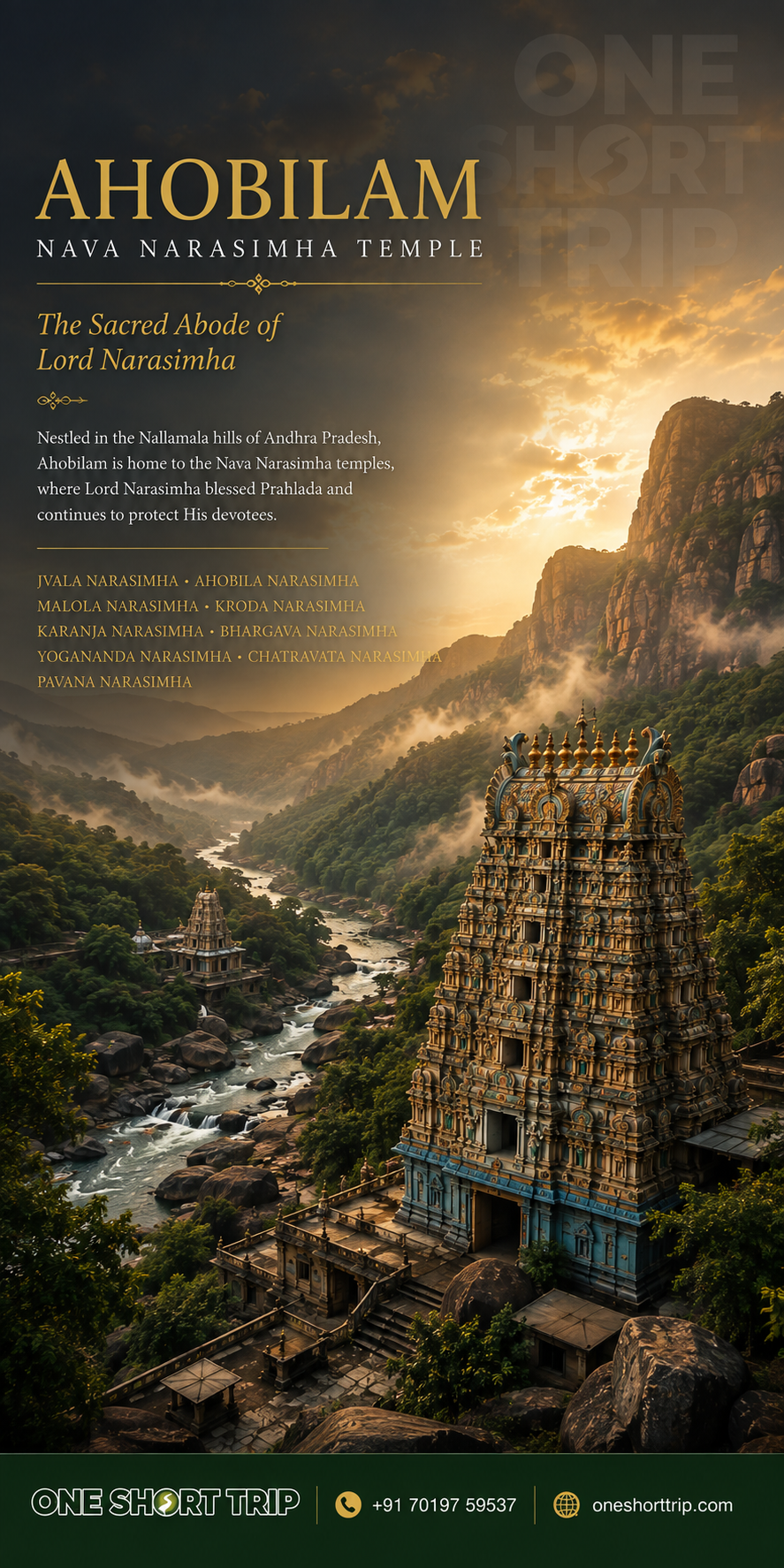 Bangalore to Ahobilam Complete Pilgrimage Experience