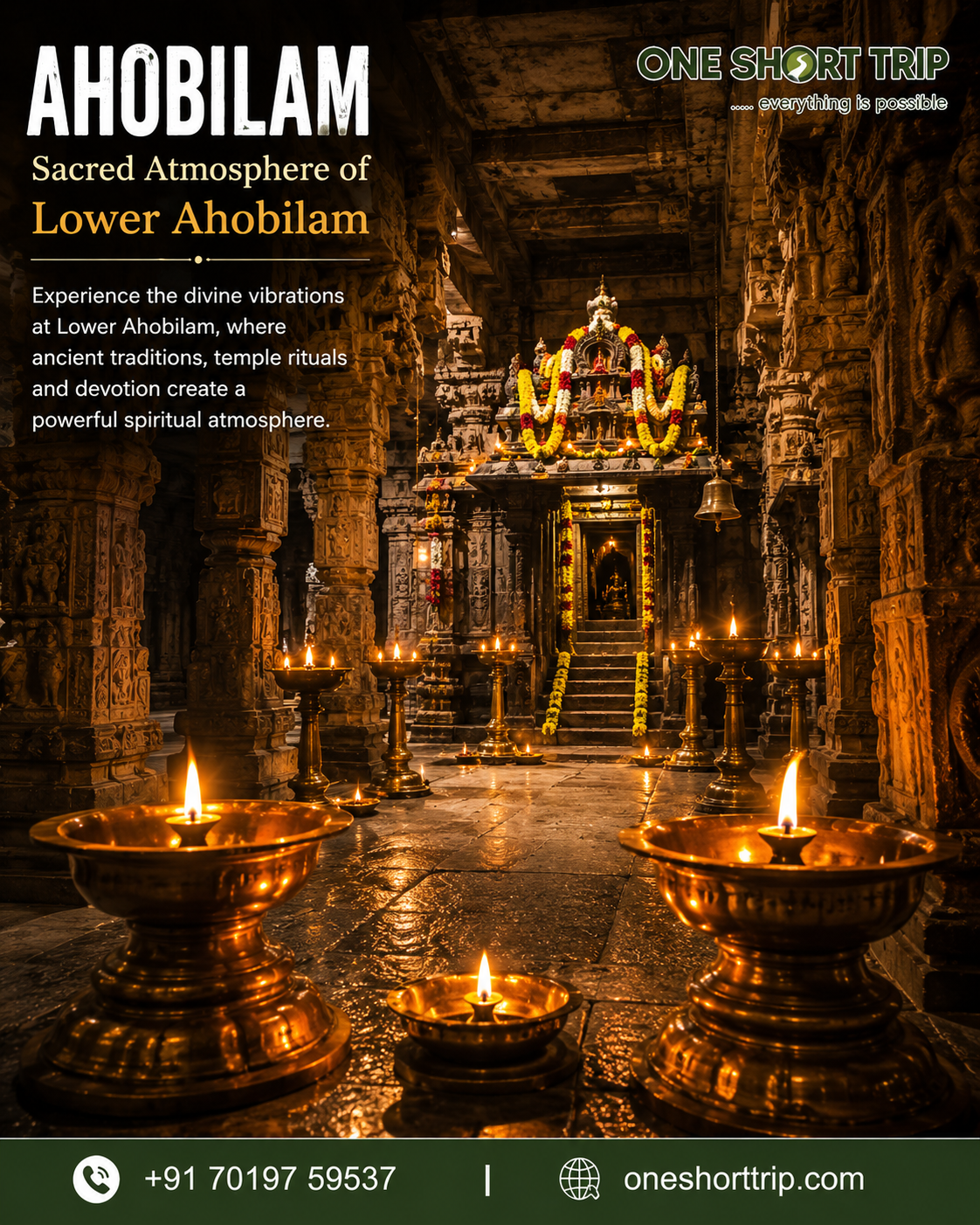 Lower Ahobilam Prahlada Varada Narasimha Temple and Nava Narasimha pilgrimage