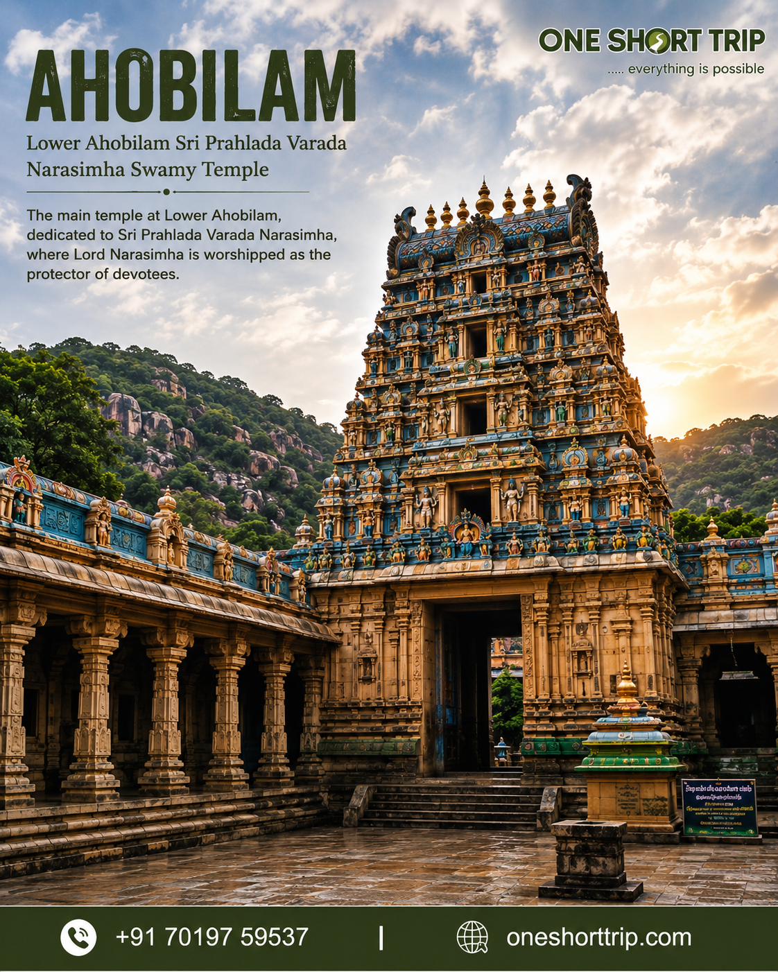 Ahobilam Narasimha Swamy Darshan and Nava Narasimha pilgrimage from Bangalore