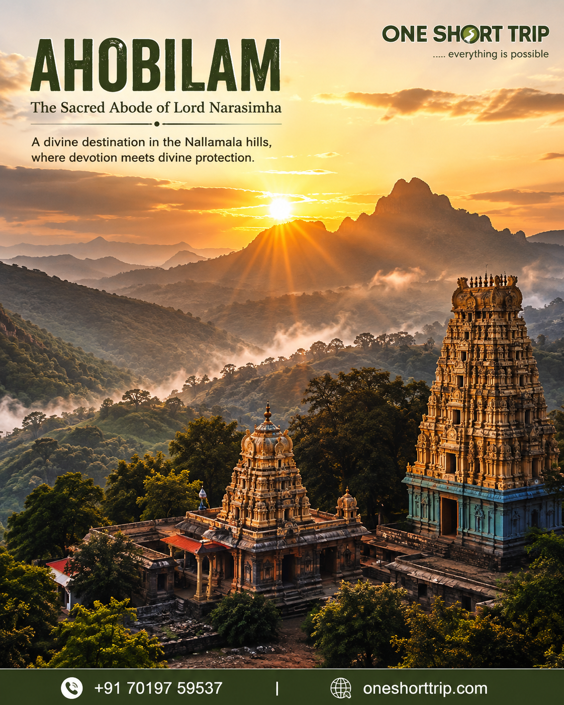 Bangalore to Ahobilam Spiritual Journey