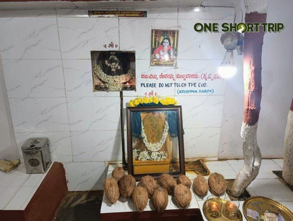 Sacred shrine and traditional architecture at Bichale Brundavana