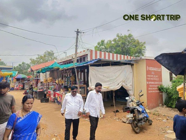 Sacred Brundavana complex at Bichale in Raichur district