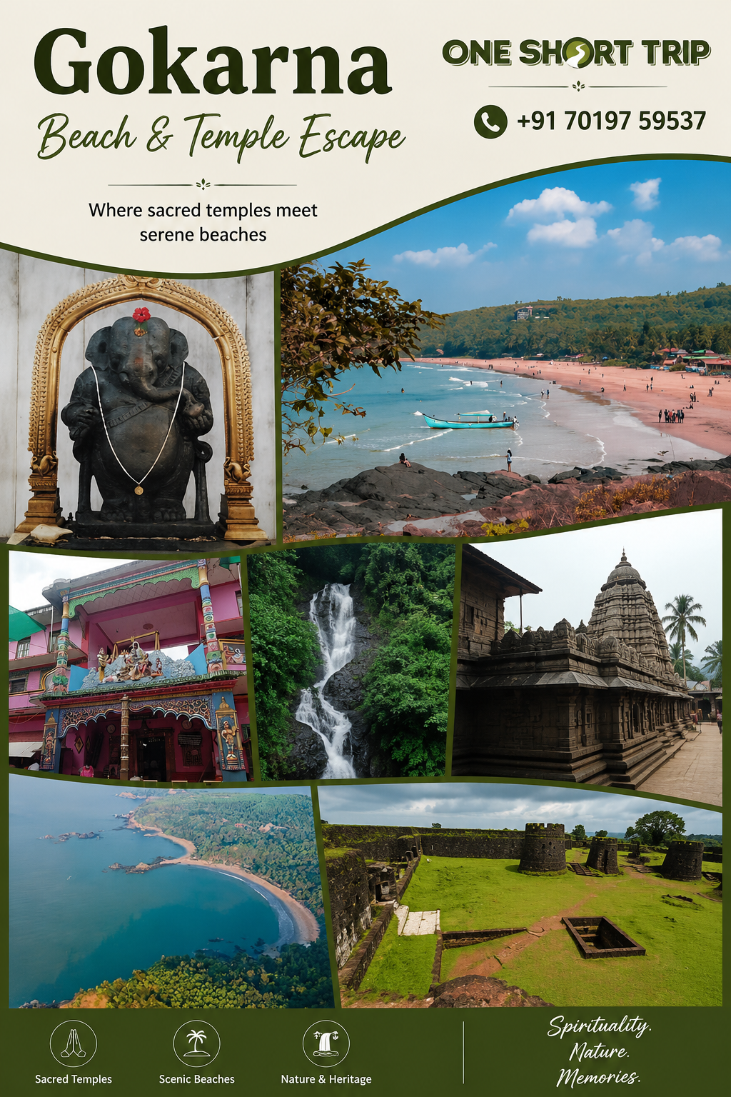 Itineraries 2 Gokarna Beach & Temple Escape