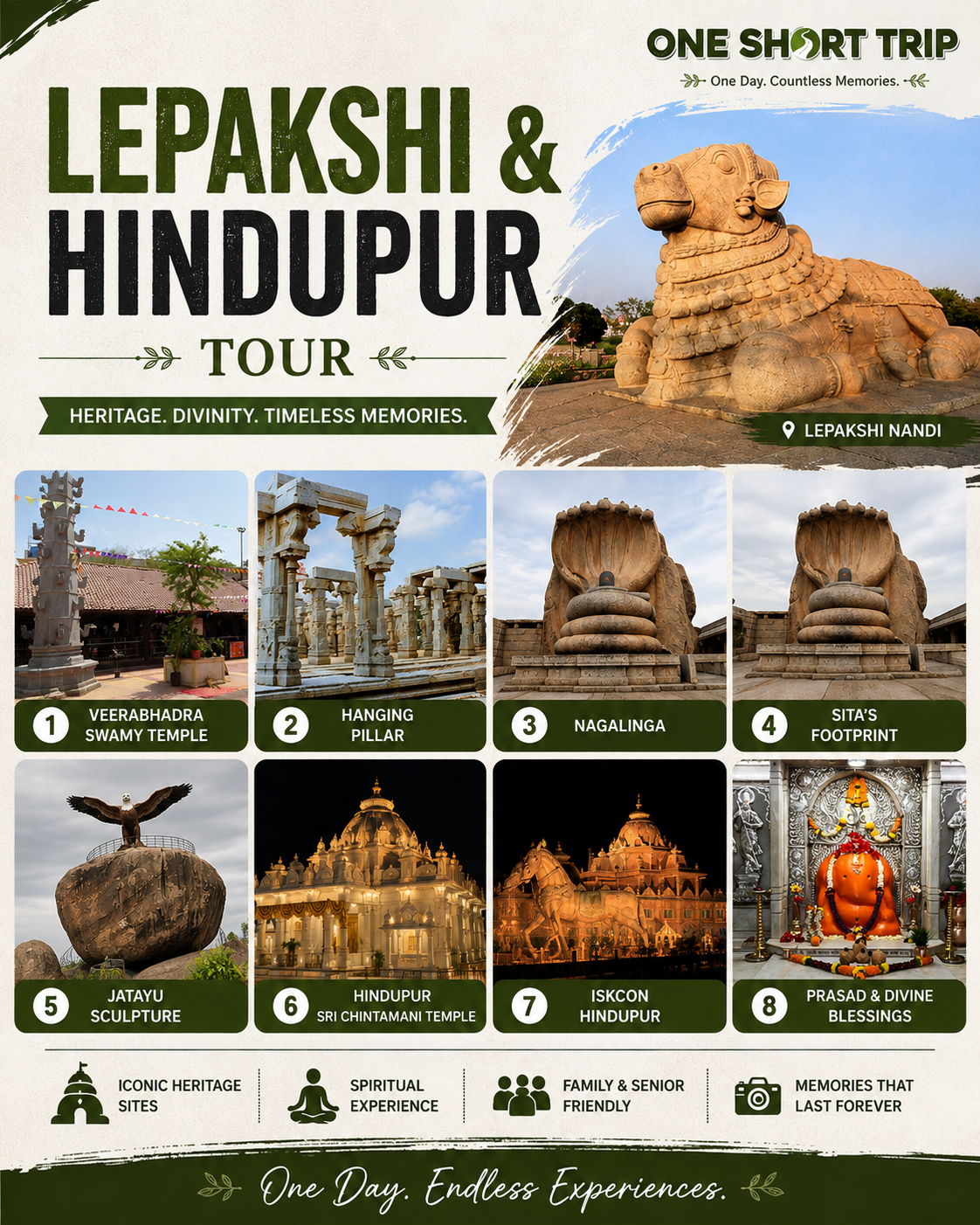 Itineraries 2 Lepakshi & Hindupur Tour