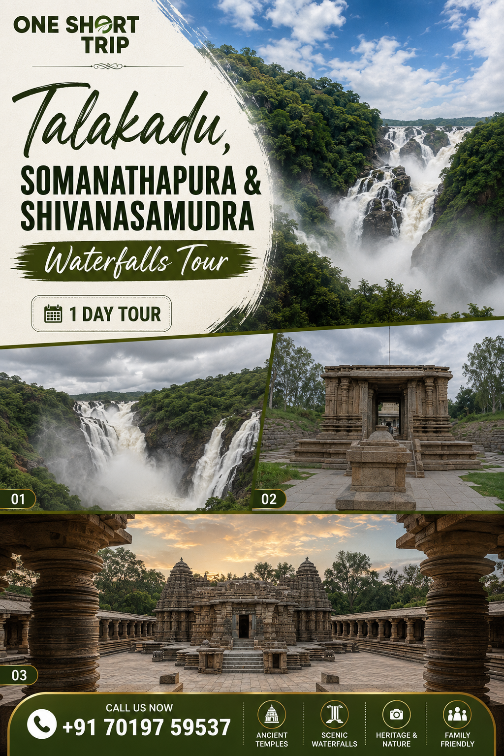 Talakadu, Somanathapura & Shivanasamudra