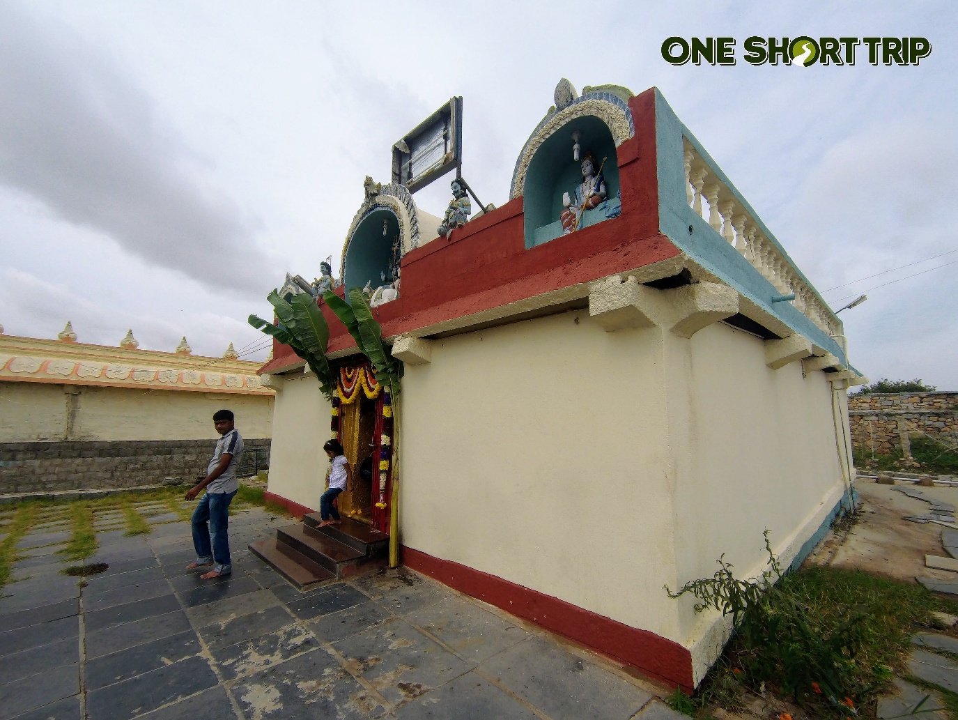 Ancient shrine within Bettadasanapura Fort complex, Bengaluru