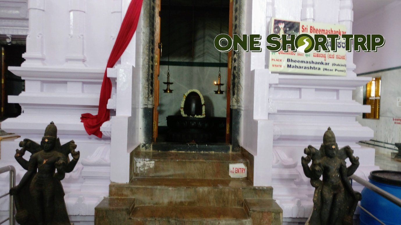Sri Dwadasha Shiva Temple 3 Sri Bheemashankar Jyotirlinga shrine inside Sri Dwadasha Shiva Temple, Omkar Hills, Bengaluru