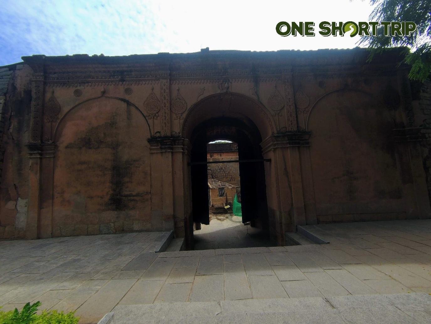 Main granite gateway of Bangalore Fort