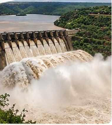 Srisailam Dam view