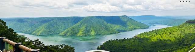 Nallamala gorge view near Srisailam