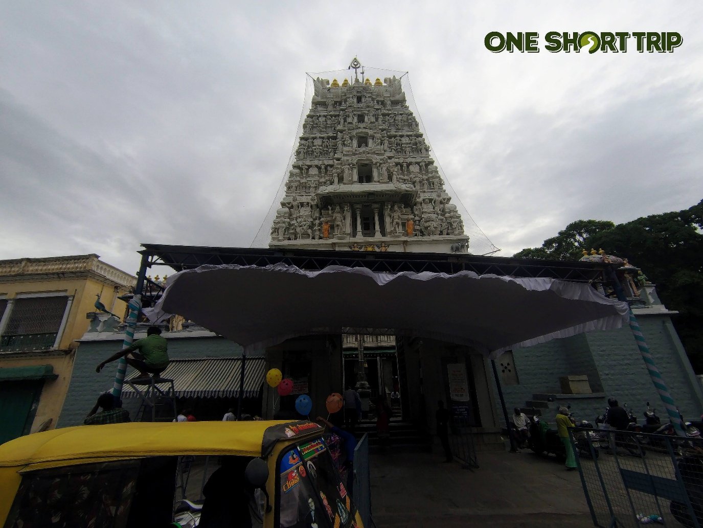 Sri Subrahmanya Swamy Temple 3 Entrance and gopuram of Sri Subrahmanya Swamy Temple, Sajjan Rao Circle, Basavanagudi