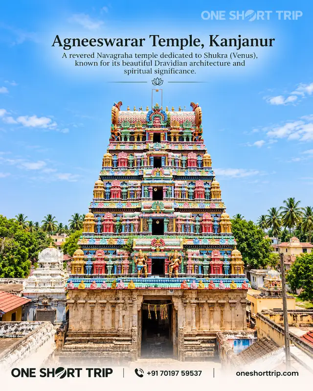 Agneeswarar Temple Kanjanur Shukra Venus Navagraha temple
