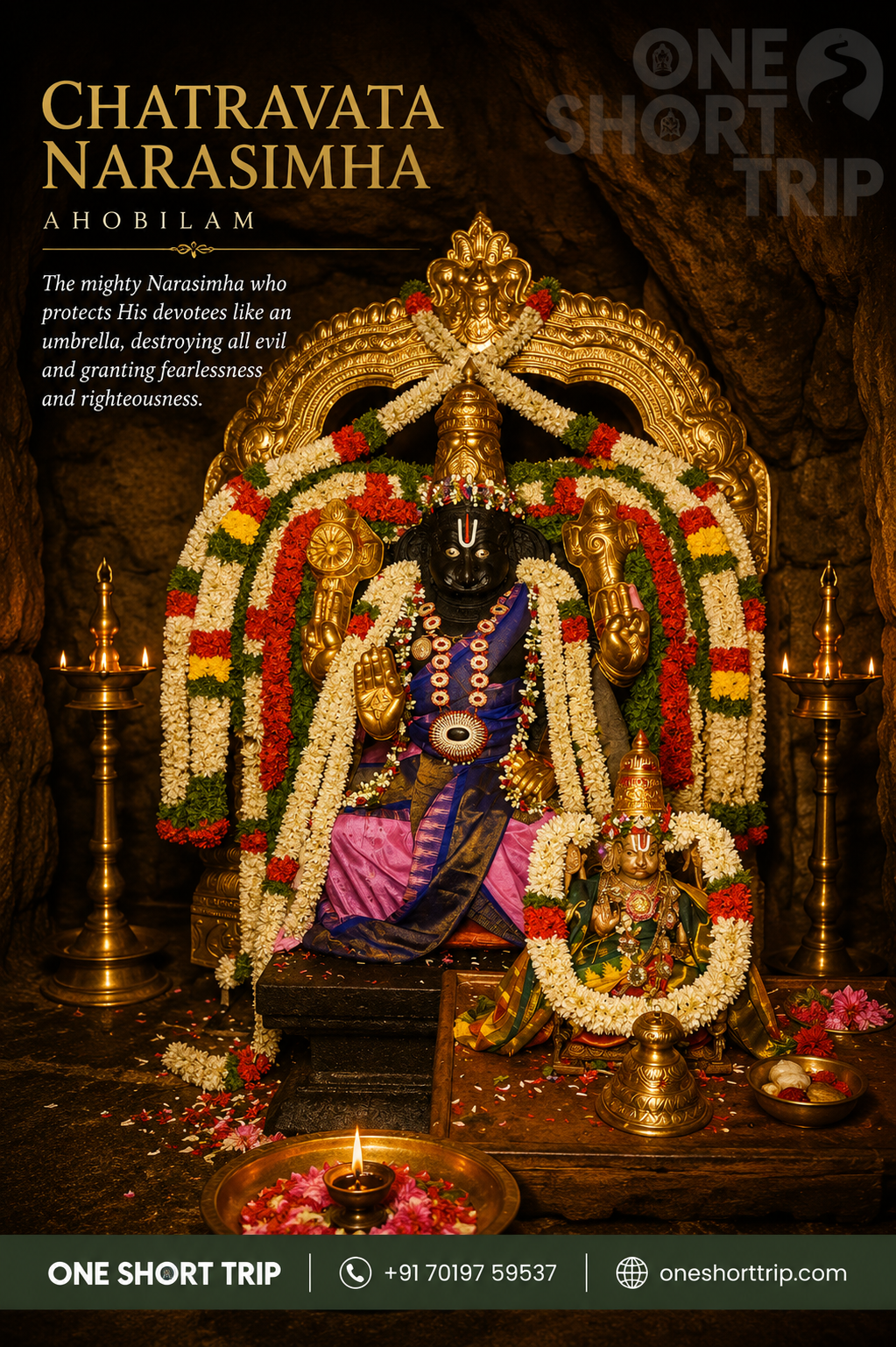 Chatravata Narasimha Temple at Ahobilam