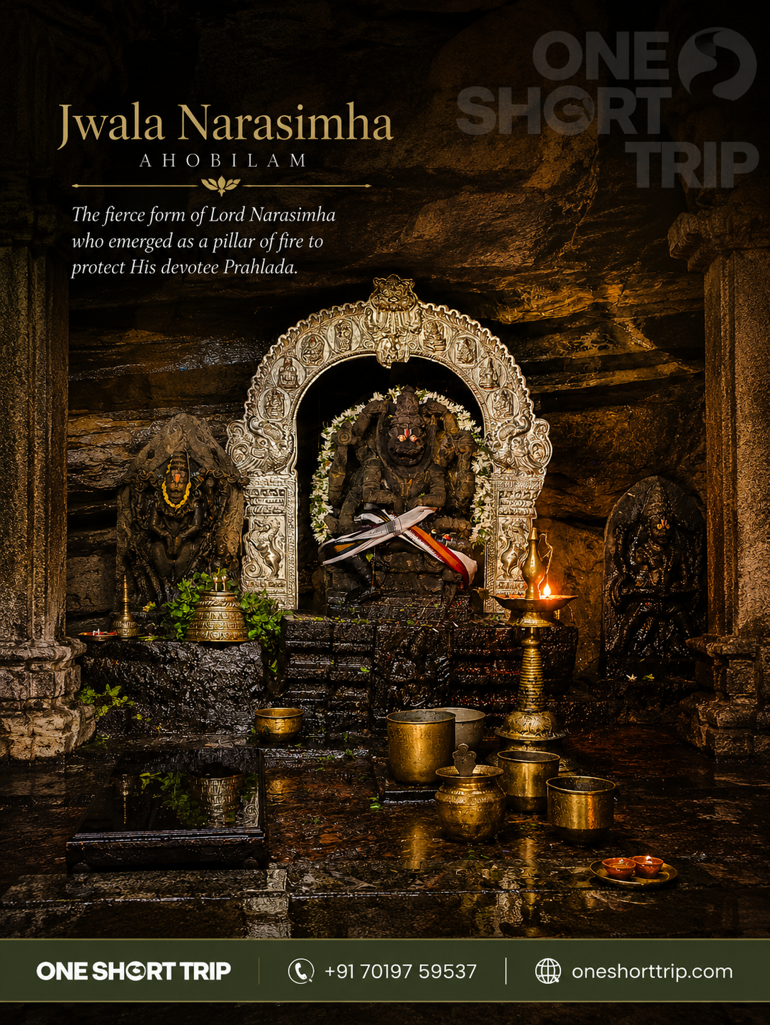 Jwala Narasimha Temple at Ahobilam