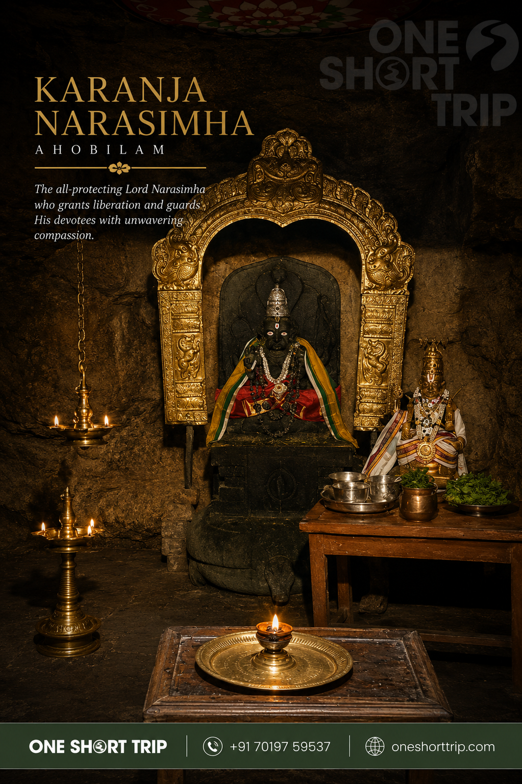 Karanja Narasimha Temple at Ahobilam