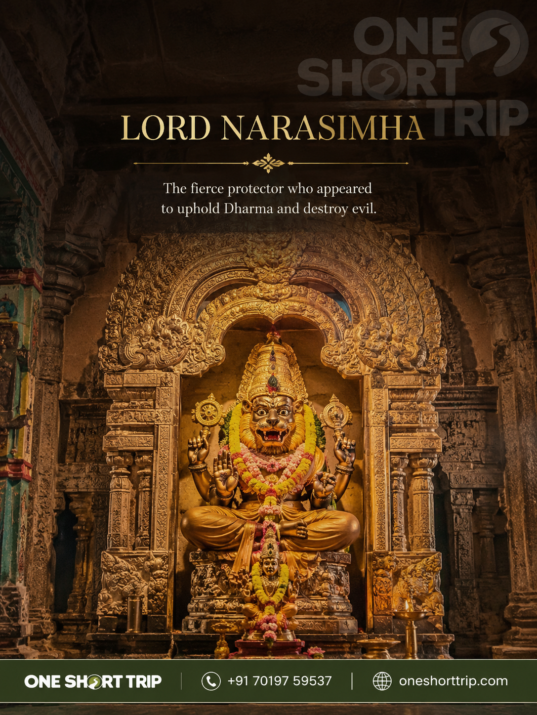 Ahobilam Nava Narasimha temples and the nine sacred forms of Lord Narasimha