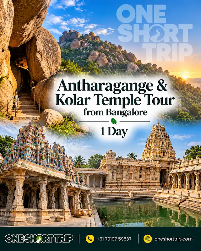 Antharagange and Kolar Temple Tour from Bangalore